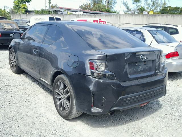 JTKJF5C7XE3074095 - 2014 TOYOTA SCION TC 灰色 照片 3