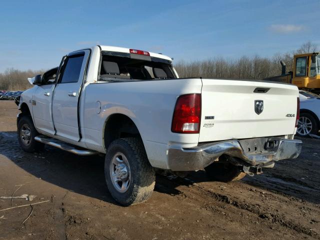 3D7UT2CLXBG557092 - 2011 DODGE RAM 2500 WHITE photo 3