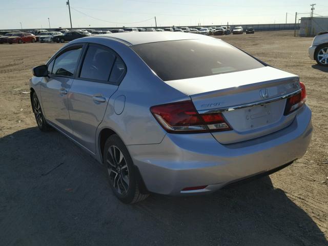 19XFB2F81FE035174 - 2015 HONDA CIVIC EX ნაცრისფერი ფოტო 3