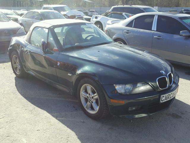 4USCN33472LK51656 - 2002 BMW Z3 2.5 GREEN photo 1