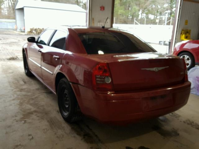 2C3KA43RX8H222466 - 2008 CHRYSLER 300 LX RED photo 3