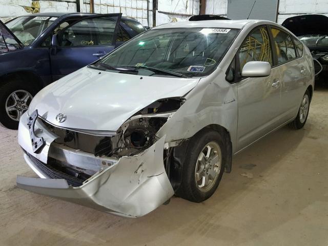 JTDKB20U773230838 - 2007 TOYOTA PRIUS GRAY photo 2