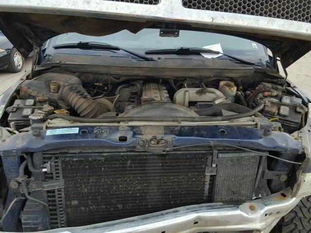 3B7KF23601G775429 - 2001 DODGE RAM 2500 BLUE photo 7