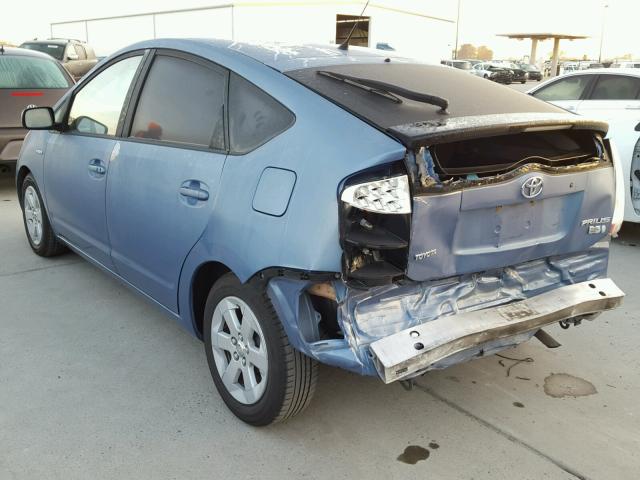 JTDKB20U177604210 - 2007 TOYOTA PRIUS BLUE photo 3