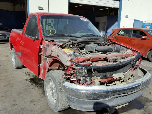 1FTRF07W61KF23528 - 2001 FORD F150 RED photo 1