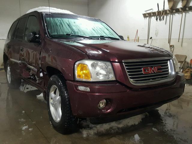 1GKDT13S372204662 - 2007 GMC ENVOY MAROON photo 1