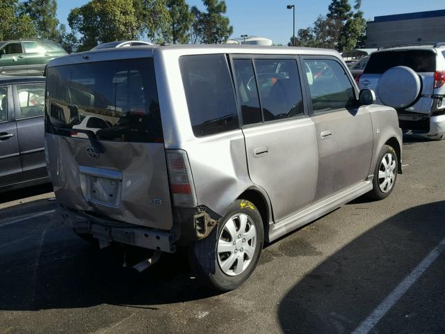 JTLKT334X64083829 - 2006 TOYOTA SCION XB Boz foto 4