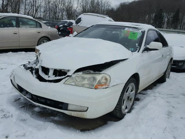 19UYA42671A008652 - 2001 ACURA 3.2CL TYPE WHITE photo 2