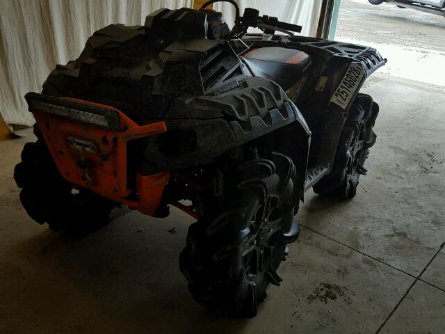 4XASXM956GA261574 - 2016 POLARIS SPORTSMAN BLACK photo 2