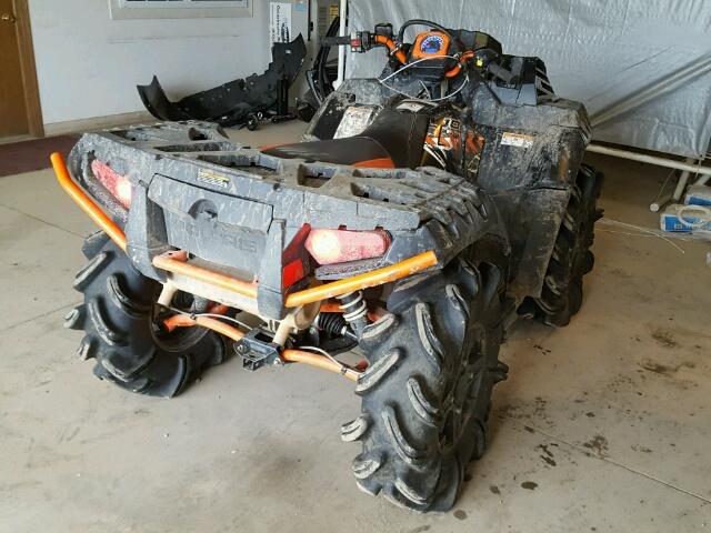 4XASXM956GA261574 - 2016 POLARIS SPORTSMAN 黑色 照片 4