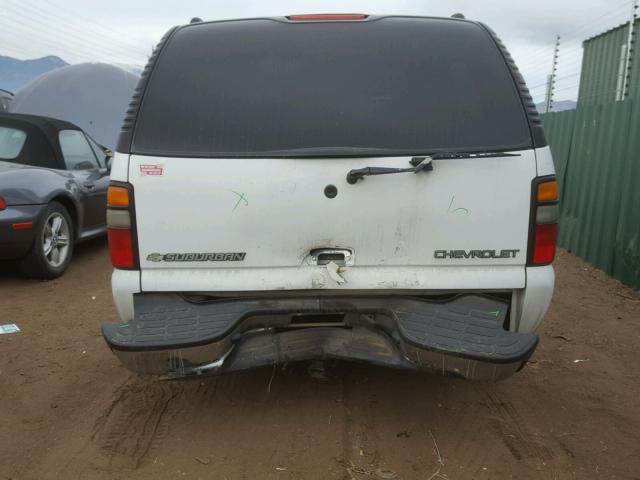 1GNFK16Z94J102226 - 2004 CHEVROLET SUBURBAN K WHITE photo 9