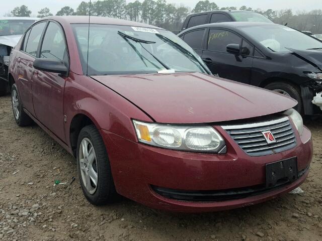 1G8AJ55F96Z111950 - 2006 SATURN ION LEVEL MAROON photo 1