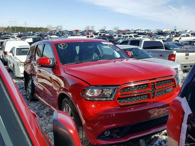 1C4RDHDG7EC589880 - 2014 DODGE DURANGO LI RED photo 1