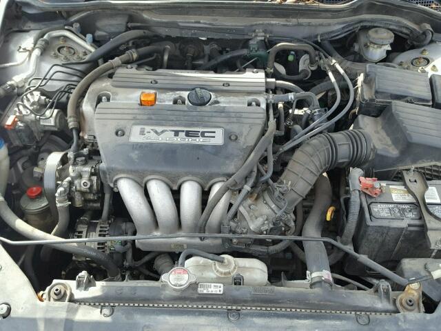 1HGCM56323A144746 - 2003 HONDA ACCORD LX GRAY photo 7