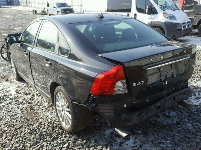 YV1672MS1B2538706 - 2011 VOLVO S40 T5 BLACK photo 3