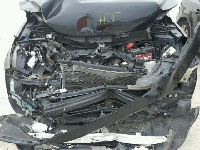 JHLRE38788C024099 - 2008 HONDA CR-V EXL BLACK photo 7