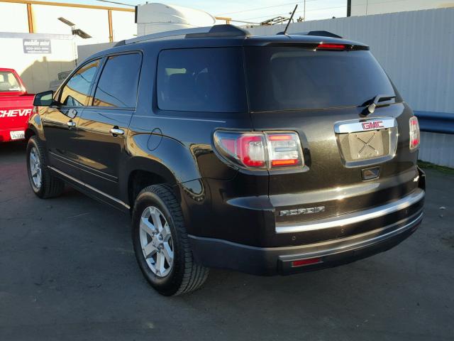 1GKKRNEDXEJ360888 - 2014 GMC ACADIA SLE BLACK photo 3