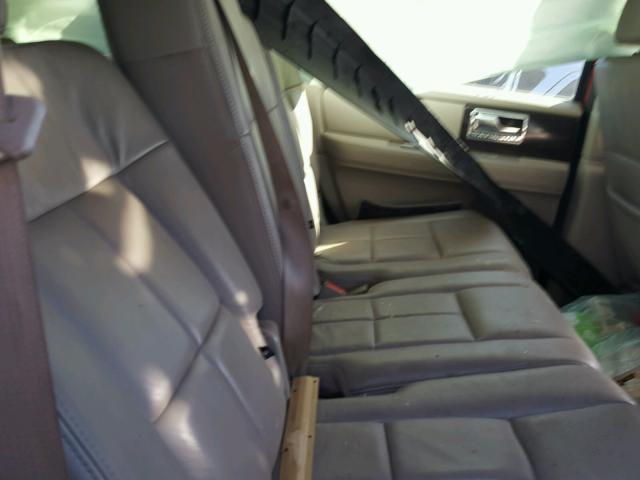 5LMFU27507LJ25111 - 2007 LINCOLN NAVIGATOR წითელი ფოტო 6