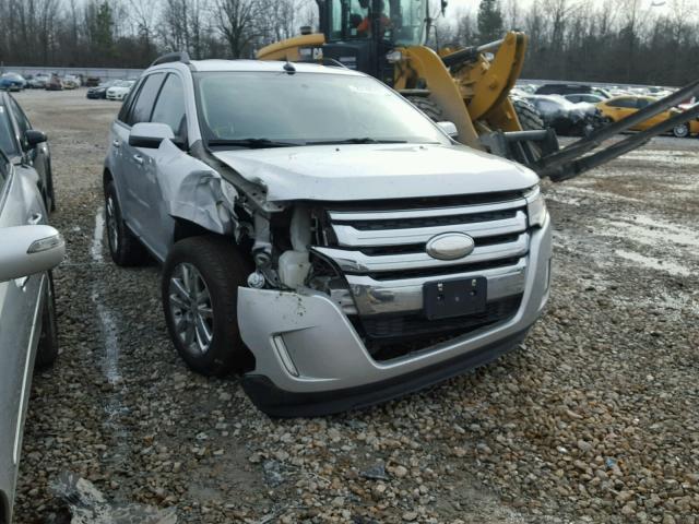 2FMDK3JC2BBB25763 - 2011 FORD EDGE SEL SILVER photo 1