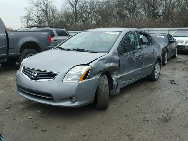 3N1AB6AP7AL725924 - 2010 NISSAN SENTRA 2.0 GRAY photo 2