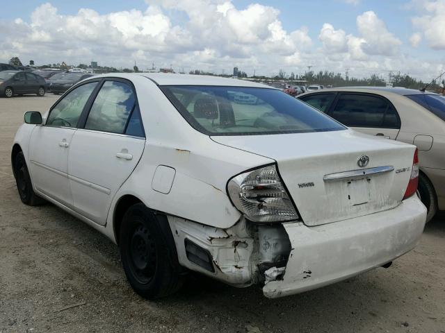 4T1BE32K14U335966 - 2004 TOYOTA CAMRY LE WHITE photo 3