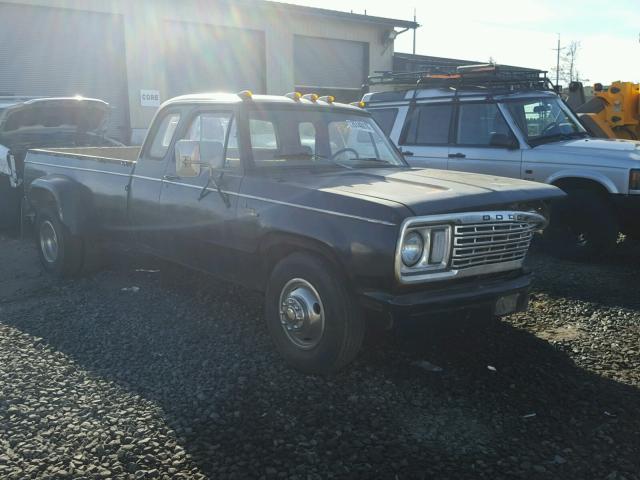 D37BF8S143108 - 1978 DODGE PICKUP BLACK photo 1