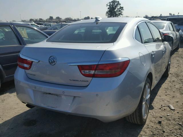 1G4PR5SK6G4145154 - 2016 BUICK VERANO CON SILVER photo 4