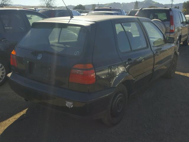 3VWKB81H6VM030370 - 1997 VOLKSWAGEN GOLF K2 BLACK photo 4