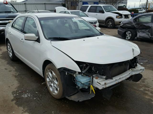 3FAHP0HA7AR208539 - 2010 FORD FUSION SE WHITE photo 1