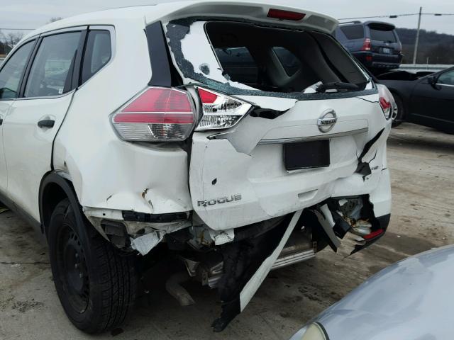 5N1AT2MV2GC746502 - 2016 NISSAN ROGUE S WHITE photo 9