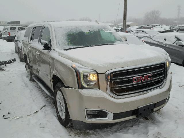 1GKS2GKC3HR142163 - 2017 GMC YUKON XL K TAN photo 1