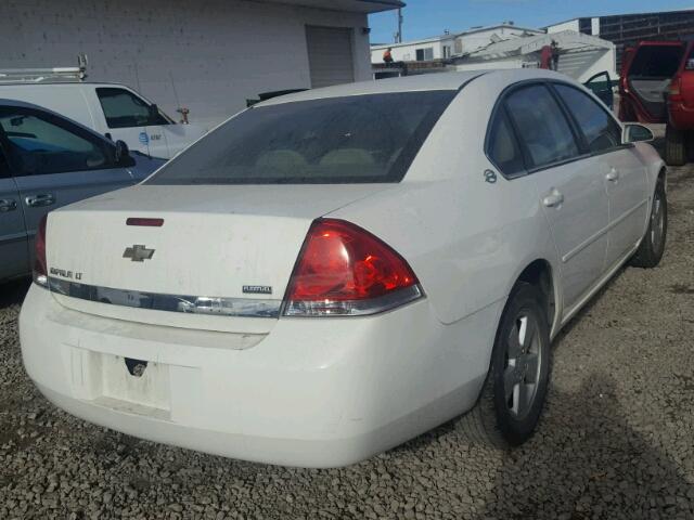 2G1WT58K679330318 - 2007 CHEVROLET IMPALA LT WHITE photo 4