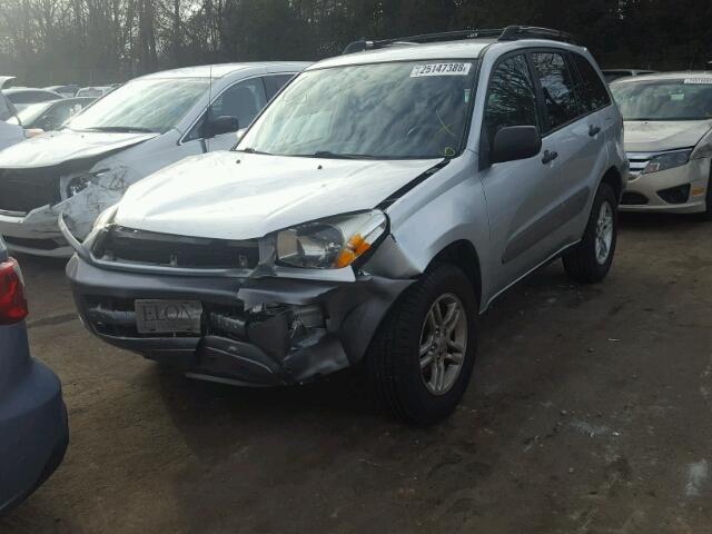 JTEGH20V520069313 - 2002 TOYOTA RAV4 SILVER photo 2