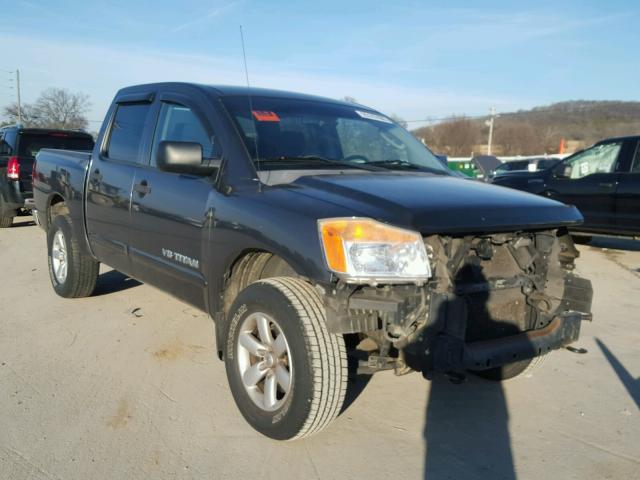 1N6BA07C79N309791 - 2009 NISSAN TITAN XE GRAY photo 1