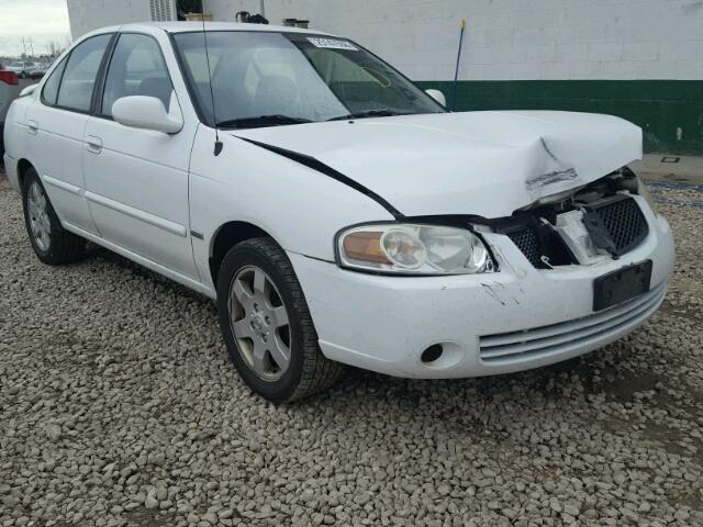 3N1CB51D36L498845 - 2006 NISSAN SENTRA 1.8 WHITE photo 1