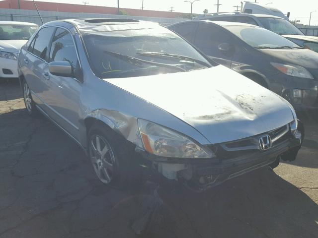 1HGCM66555A052637 - 2005 HONDA ACCORD EX SILVER photo 1