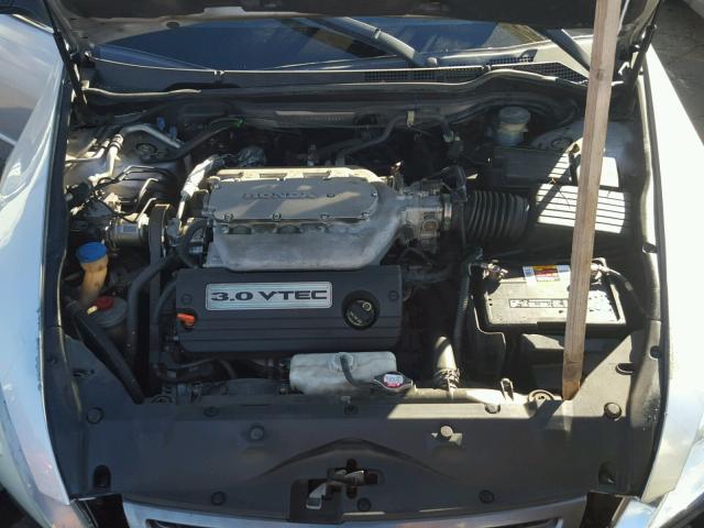 1HGCM66555A052637 - 2005 HONDA ACCORD EX SILVER photo 7