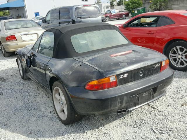 4USCJ3324VLC02237 - 1997 BMW Z3 2.8 BLACK photo 3