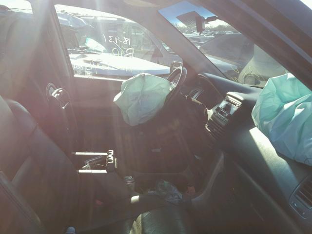 2HKYF18524H501004 - 2004 HONDA PILOT EXL GRAY photo 5