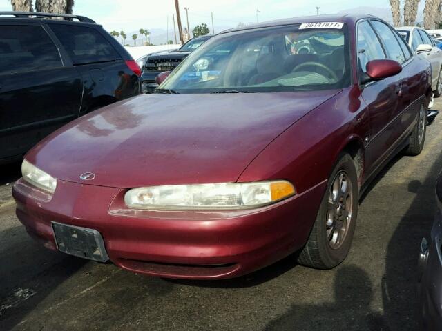 1G3WS52H7YF178565 - 2000 OLDSMOBILE INTRIGUE G RED photo 2