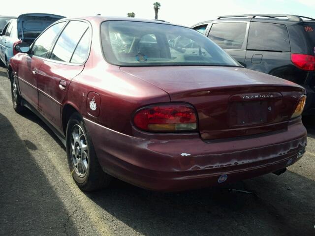 1G3WS52H7YF178565 - 2000 OLDSMOBILE INTRIGUE G RED photo 3