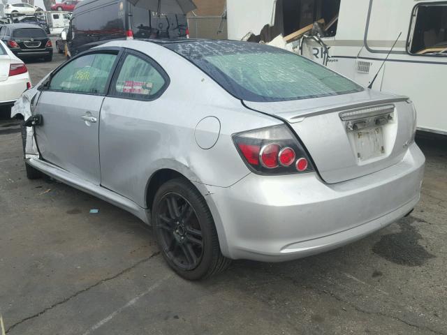 JTKDE3B76A0302935 - 2010 TOYOTA SCION TC SILVER photo 3