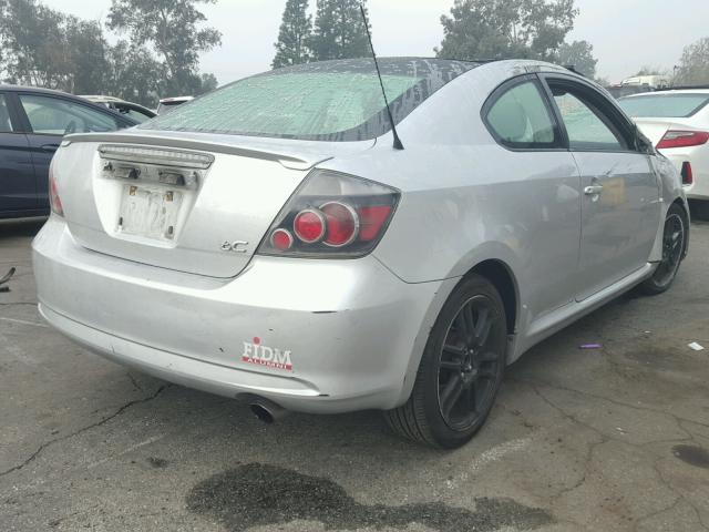 JTKDE3B76A0302935 - 2010 TOYOTA SCION TC 银色 照片 4