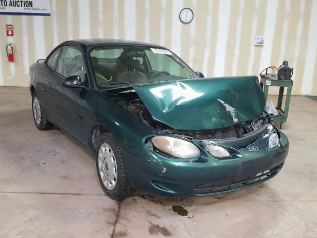 3FAFP11361R170410 - 2001 FORD ESCORT ZX2 GREEN photo 1