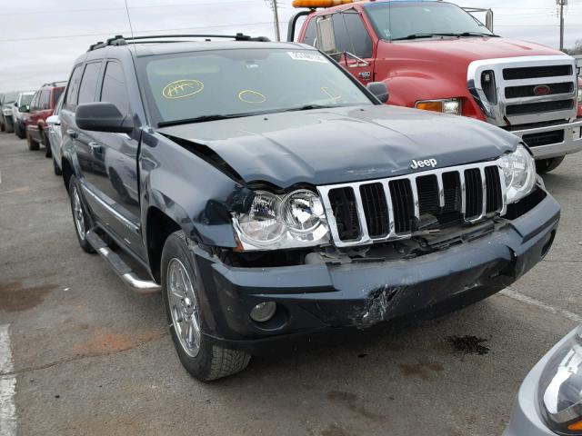 1J4HR58205C728137 - 2005 JEEP GRAND CHER GREEN photo 1