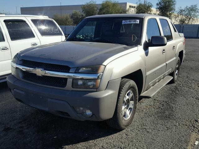 3GNEC13T72G160083 - 2002 CHEVROLET AVALANCHE BROWN photo 2