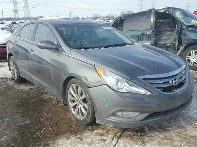 5NPEC4AC6BH118881 - 2011 HYUNDAI SONATA SE GRAY photo 1