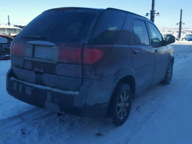 3G5DA03E74S565826 - 2004 BUICK RENDEZVOUS RED photo 4