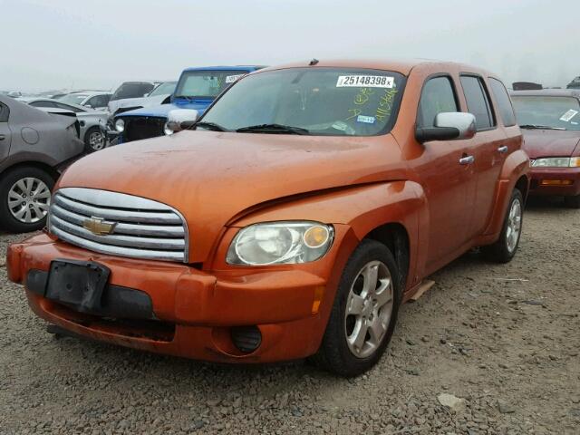 3GNDA23D27S576790 - 2007 CHEVROLET HHR LT ORANGE photo 2