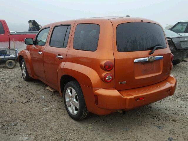 3GNDA23D27S576790 - 2007 CHEVROLET HHR LT ORANGE photo 3